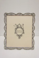 Olivia Riegel Crystal "Rowena" 8x10 Photo Frame New in Box