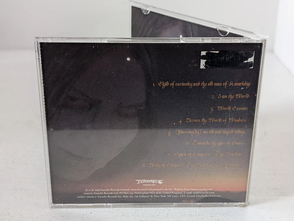 Mortiis The Stargate 1999 Earache Ambient Metal CD Fast Shipping Worldwide  - Bild 4 von 4