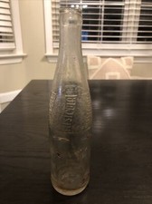 Vintage Pepsi Bottle Duraglass Wave Logo