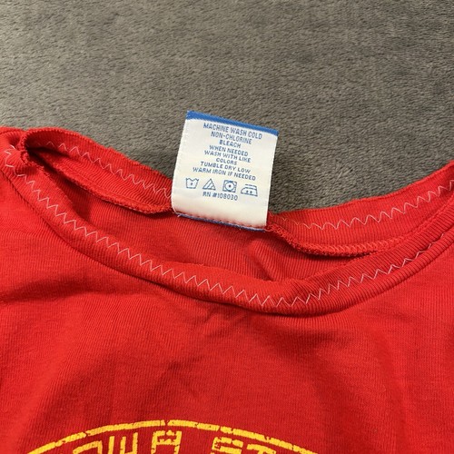 Iowa State Cyclones Shirt Youth Small Red Short Sleeve Hockey Great Republic - Picture 5 of 8