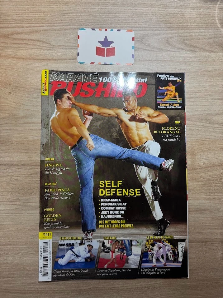 Revue Karate Bushido N°287 De L'année 2001 - Bon état