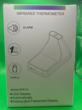 GEKKA Wall Mounted Infrared Forehead Thermometer Non-Contact Digital Display LED