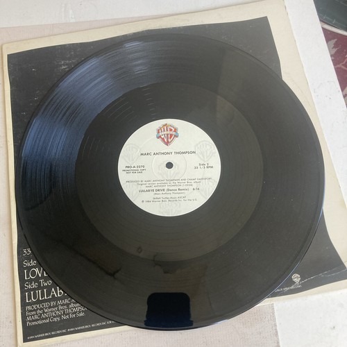 Marc Anthony Thompson So Fine PROMO SINGLE Vinyl Record Album - Picture 3 of 5