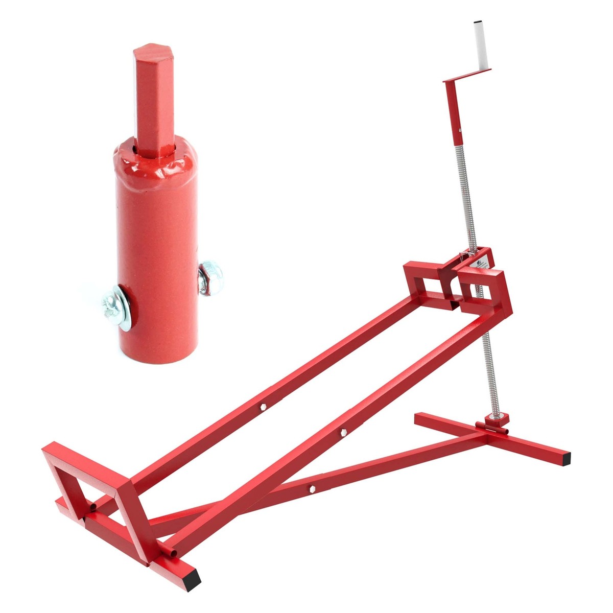 Sollevatore Per Tosaerba YUENFONG – Regolabile, Portata 400 Kg, Ideale Per Manutenzione E Pulizia Trattorini Da Giardino