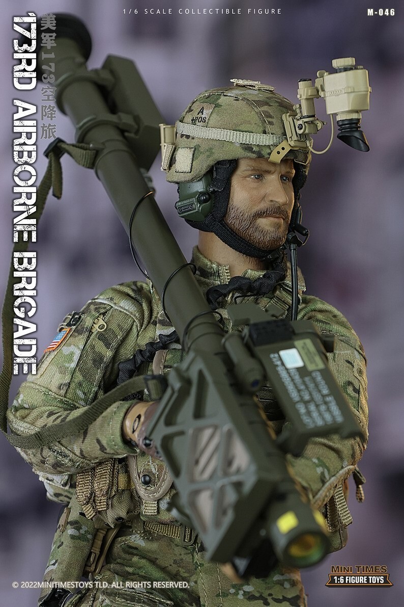 Mini Times Toys 1/6 アメリカ軍 第173空挺旅 M046 In stock mini times toys M046 1/6 U.S. 173rd Airborne