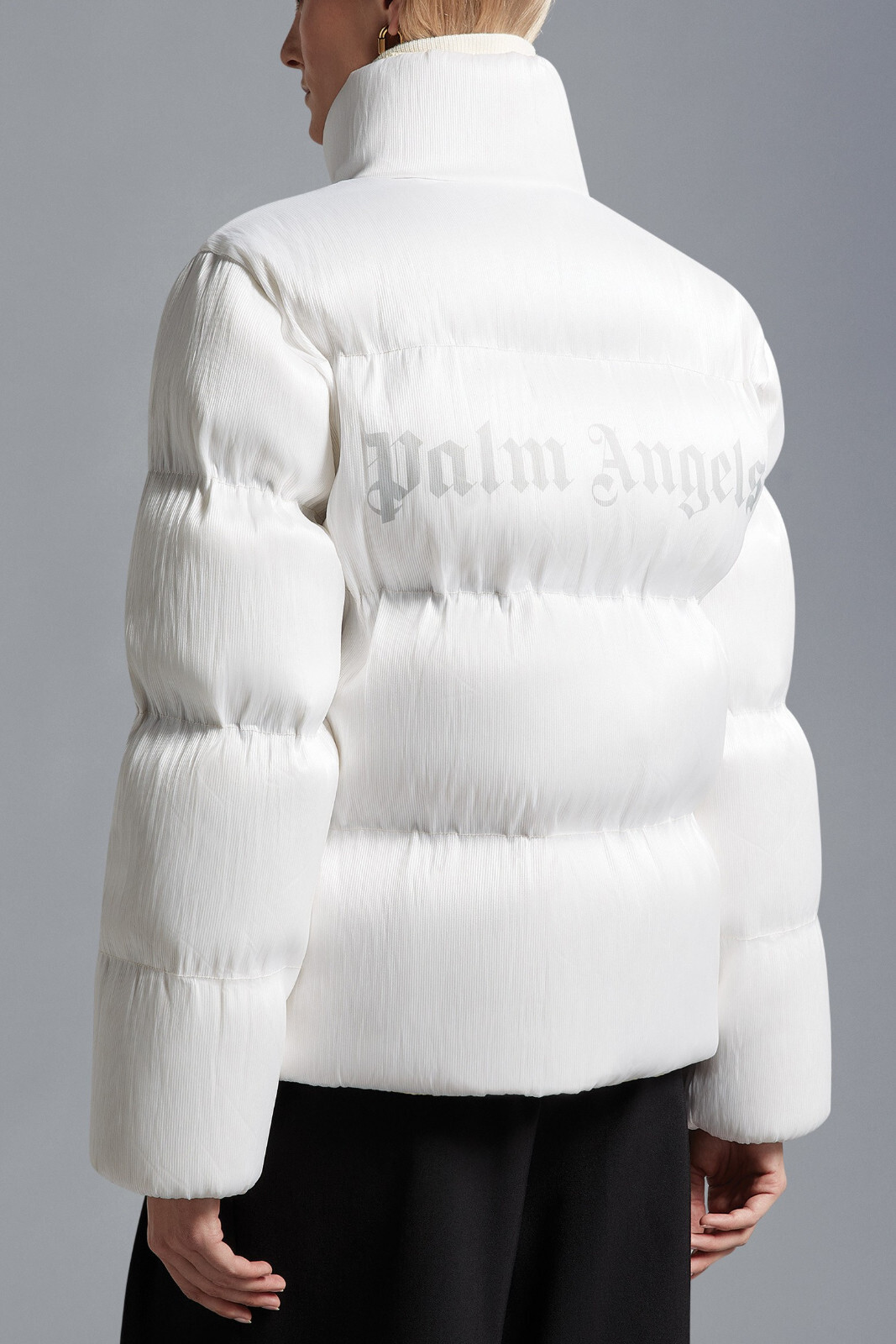palm angels moncler puffer jacket light up