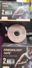 Kinesiology Tape 5 Rolls , Original Cotton Elastic Premium Athletic Tape,33 ...