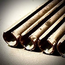 5mm Spring Tension Pin Slotted Coiled Roll Steel Heavy Metric