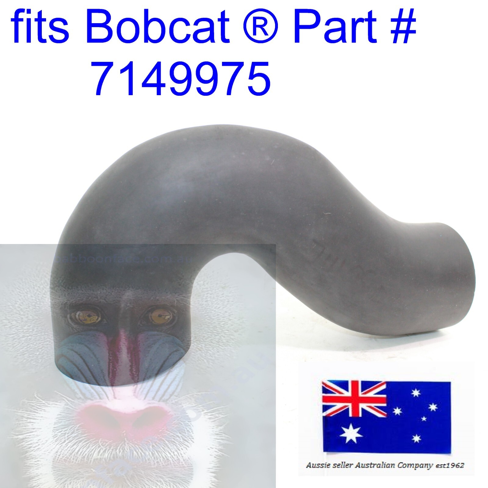 fits Bobcat Air Intake Hose Cleaner Filter to Engine inlet 7149975 