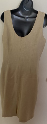 Planet Cream Woven Fabric Blazer Size 10 & Shift Dress Size 12 Suit Wedding - Picture 8 of 12