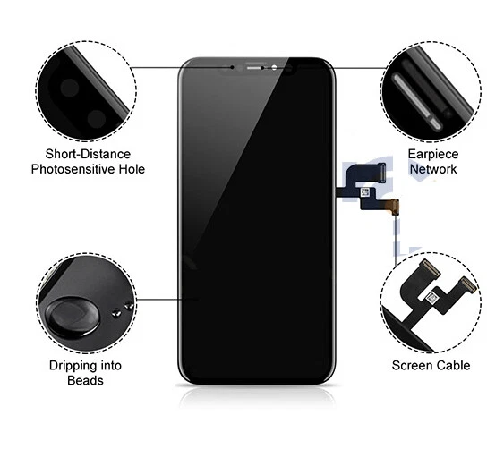 iPhone XS OLED Retina Display Touch Screen Digitiser Replacement High End GX - Image 4 of 4