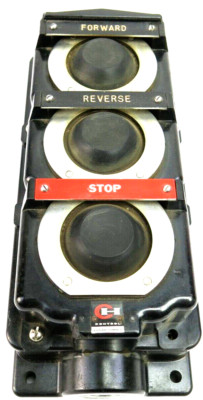 EATON CUTLER HAMMER 10250H1890 Forward Reverse Stop Pushbutton Station HeavyDuty
