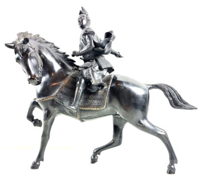 Sculpture Japonaise Vintage Cheval En Bronze - Signée Ito Kunio (1890-1970) - Pièce Ancienne