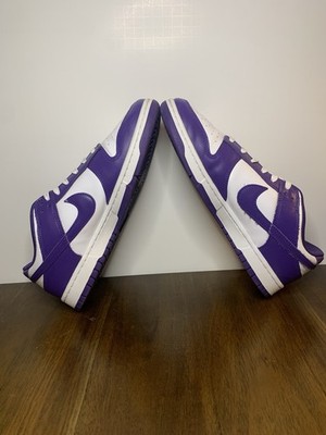 Size 10.5 - Nike Dunk Low Retro Court Purple 2022