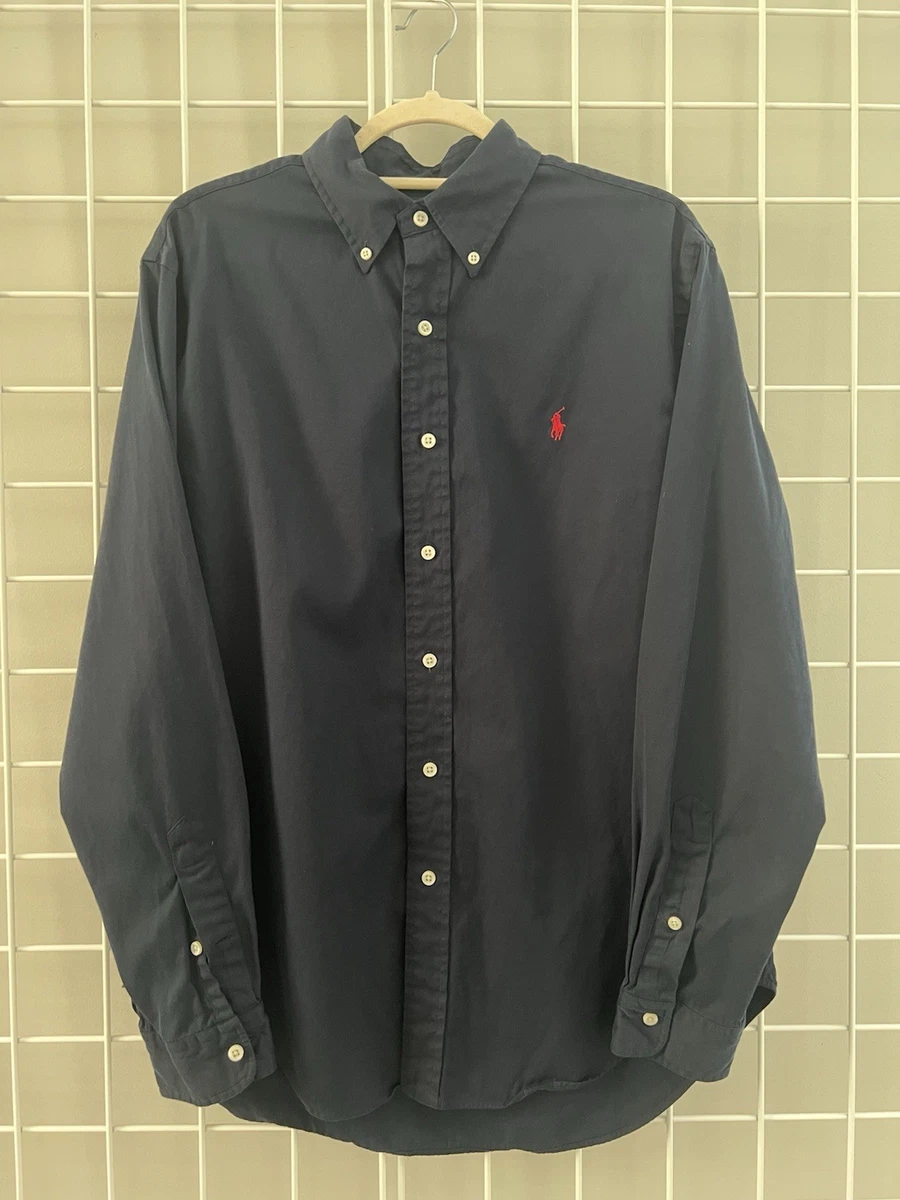 Ralph Lauren Silk Button-Up Casual Button-Down Shirts for Men for