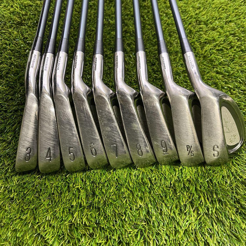 Ben Hogan Forged High Function Iron Set 9pcs 3-9, P/S, S Original Carbon Flex R - Picture 3 of 7