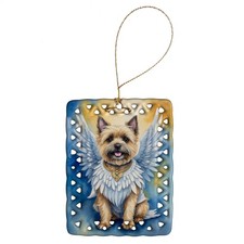 Cairn Terrier My Angel Porcelain Ornament DAC6968CO2
