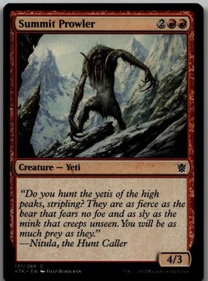 Summit Prowler C Khans of Tarkir 121 LP