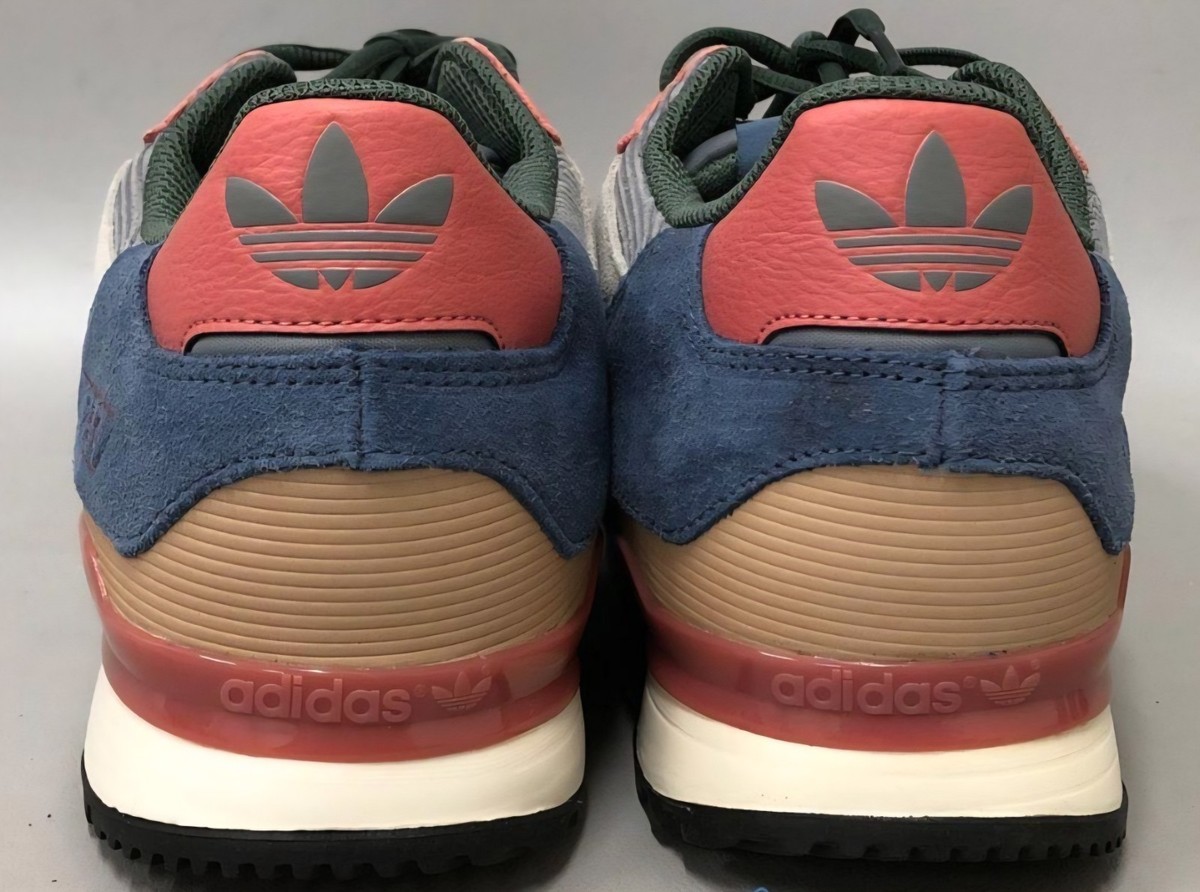 Size 11 - adidas ZX 750 Low Grey/Blue/Red for sale online | eBay