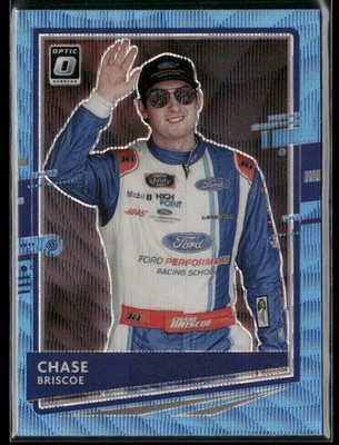 2021 Donruss #57 Chase Briscoe Optic Carolina Blue Wave