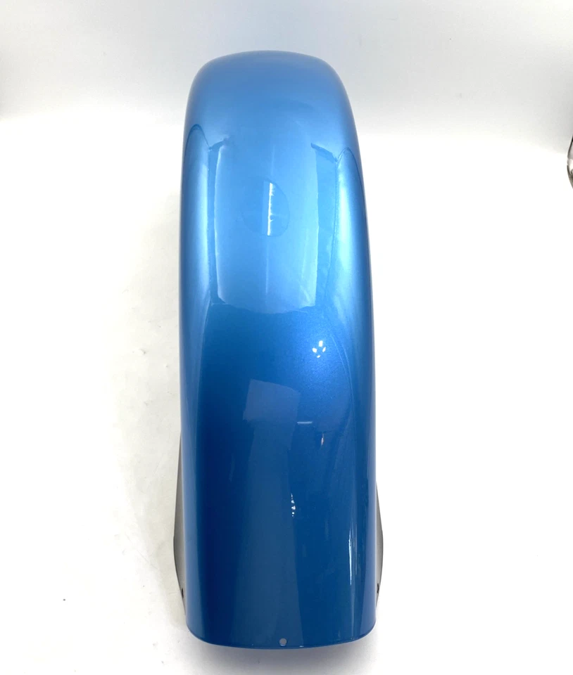 Guardabarros delantero OEM Harley 59928-11dht Cool Blue Pearl Black 09-17 Heritage Softail Foto 4 de 4