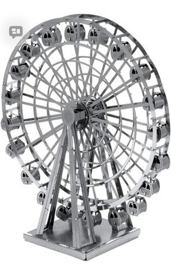 Fascinations MMS044 Metal Earth Metallbausätze - Riesenrad Ferris Wheel, 