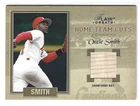 2003 FLAIR GREATS HOME TEAM CUTS GU BAT OZZIE SMITH CARDINALS MINT L@@K