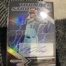 2022  Prizm Draft Picks -   Trystan Vrieling #TH-TV Silver Prizm Auto (AU, RC)