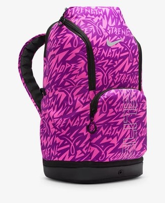 バスケ用バッグ Nike ELITE HOPE backpack Nike Hoops Elite Backpack Kay Yow 2025 Pink SIlver Cancer 32L