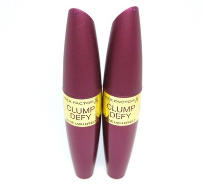 2 x MAX FACTOR CLUMP DEFY FALSE LASH EFFECT Mascara - black  / schwarz