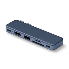 Satechi - USB-C Snap Hub for Macbook Neo - Indigo