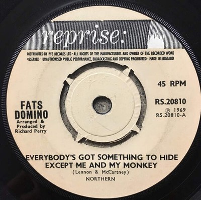 Fats Domino - Everybody's Got Something To Hide Except Me And My