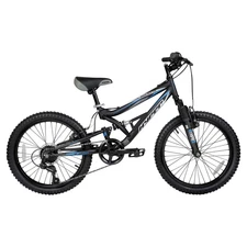 20" Boys Hyper Shocker Mountain Bike 7-Speed Full On-Off Road Fun RIde Ages 8–13