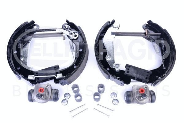 Hella Pagid Bremsbackensatz Shoe Kit Pro 8DB 355 022-441 Grauguss FüR Chevrolet-image