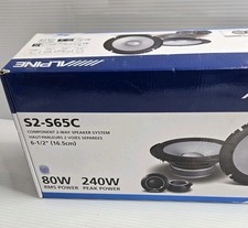 Imagen de Alpine S2-S65C S-Series 6.5" 2-Way 240 Watt Max Component Car Audio Speakers