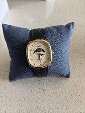 Noah x Timex Moon Phase Watch Gold Black Leat...
