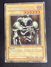 Summoned Skull BPT-002 Secret Rare Yu-Gi-Oh! 2002 Tin Promo Ultra Vintage