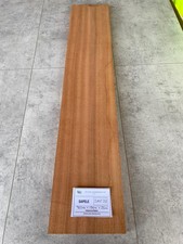 960x184x26mm SAPELE PAR Solid Hardwood Timber Offcut Planed KD Wood Blank Kiln