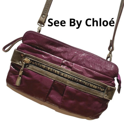 See by Chloe shoulder bag crossbody pouch purple for women