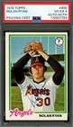Nolan Ryan PSA DNA  Vintage Signed 1978 Topps Autograph