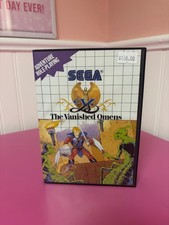 Ys The Vanished Omens Complete Sega Master System w Manual & poster VGC