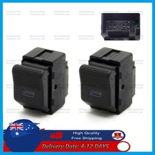 2 FOR VW Polo Hatchback 6N2 1999 2000 2001 SEAT IBIZA Electric Window SWITCH