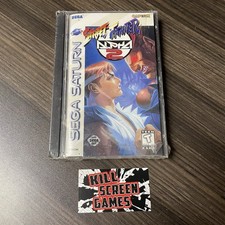 Street Fighter Alpha 2 Sega Saturn Brand New + Factory Sealed
