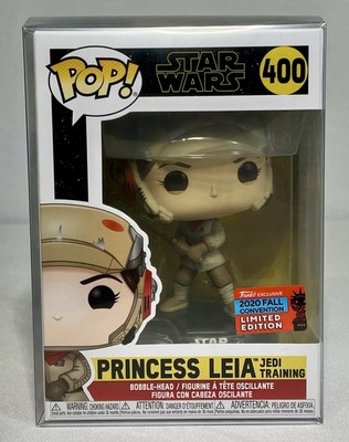 Funko Pop! Star Wars Princess Leia Jedi Training #400 NYCC 2020 Limited Edition
