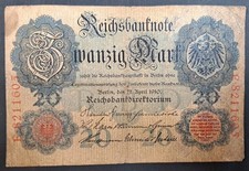 1910 Germany 20 Mark P40b, F.8211605.