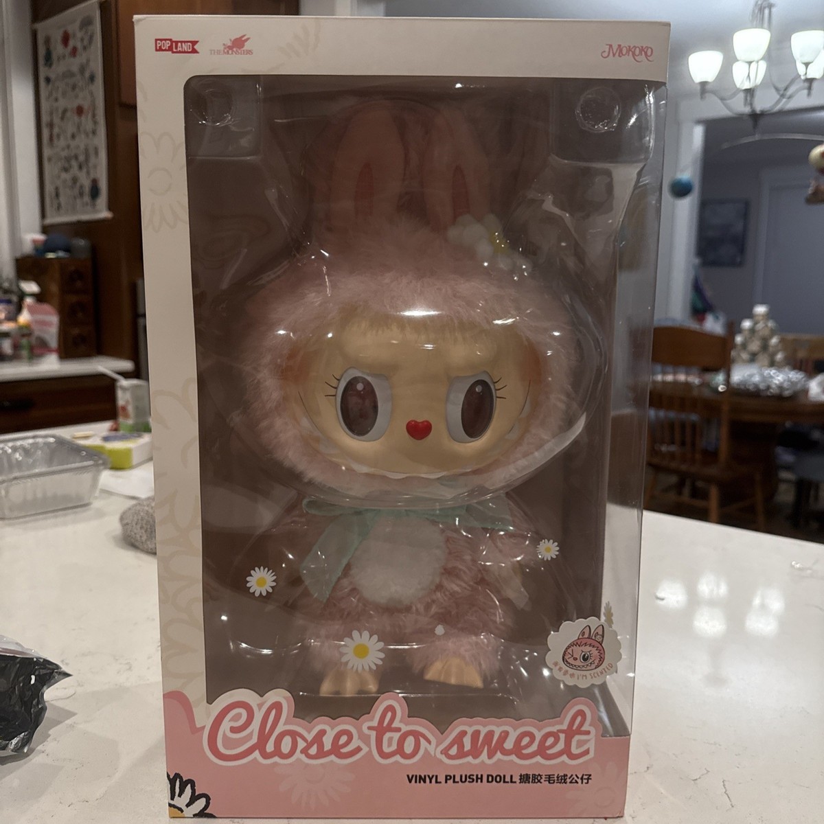 ラブブ mokoko Close to sweet ぬいぐるみ POPMART Mokoko Close To Sweet Vinyl Plush Doll Labubu Limited