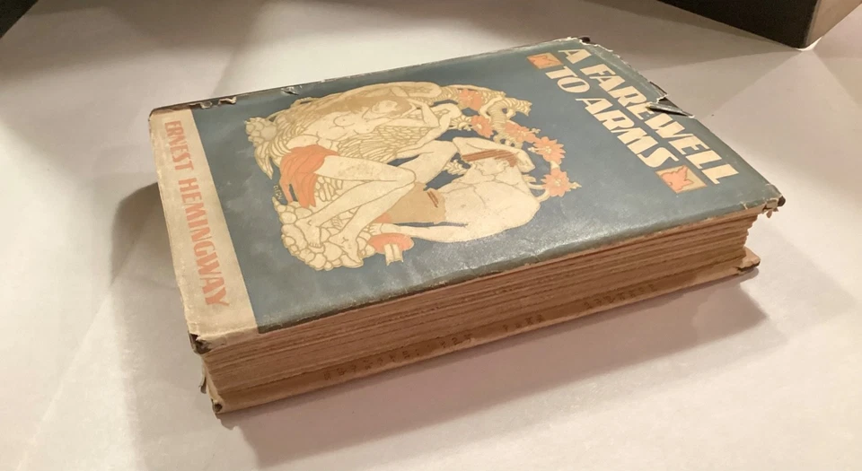 A FAREWELL TO ARMS, Hemingway, 1ST ED 1ST PRINTING, 1929 Scribner’s, HCDJ - Image 4 of 4