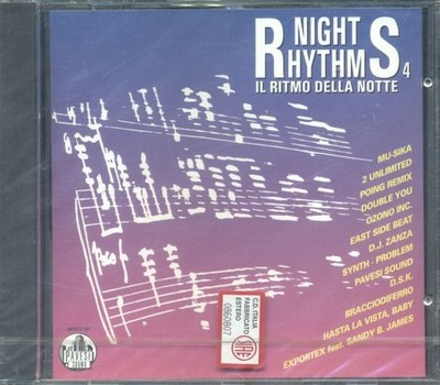 Night Rhythms Der Rhythmus der Nacht 4 2 Unlimited / Ozon Inc / Pavesi Sound Cd Ex