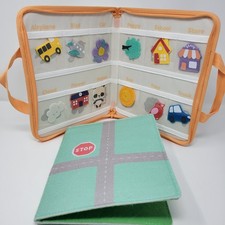 Busy Book Montessori Activity Felt Quiet Toddler Education Learning Panda Crate