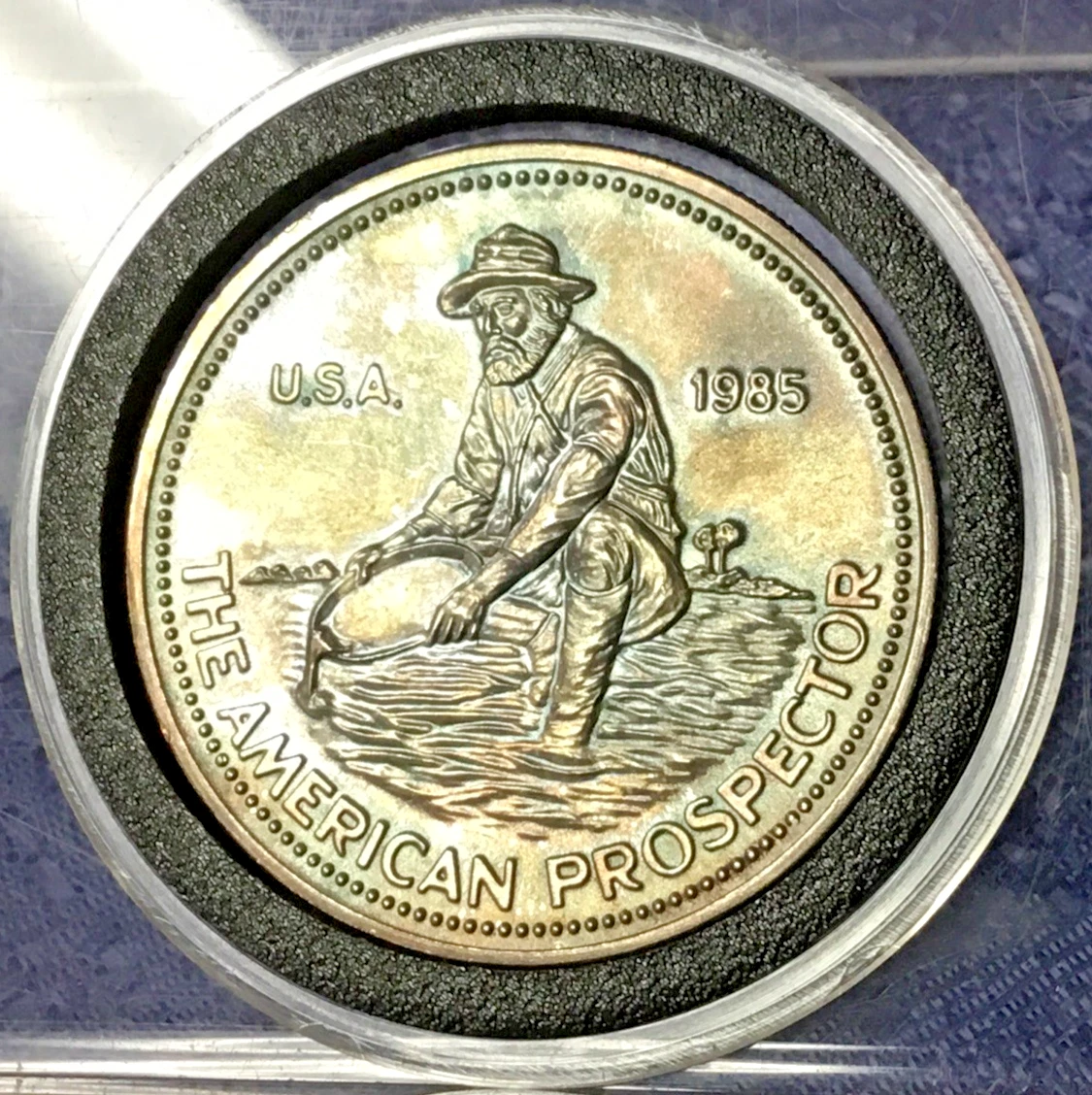 1985エンゲルハルト1オンスシルバーアメリカン探鉱者ラウンド Engelhard 1985 Uncertified Silver Bullion Coins for sale | eBay